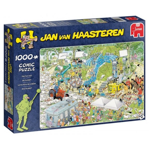 Plan Filmowy, Jan van Haasteren (1000el.) - Sklep Art Puzzle